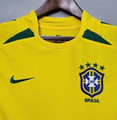 retro 2002 Brazil home jersey