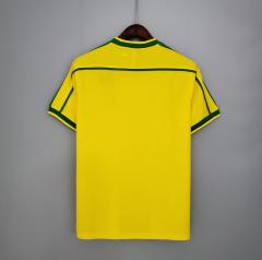 retro 1998 Brazil home jersey