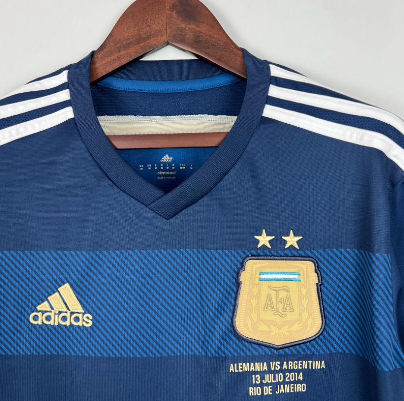 retro 2014 argentina away jersey