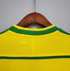 retro 1998 Brazil home jersey