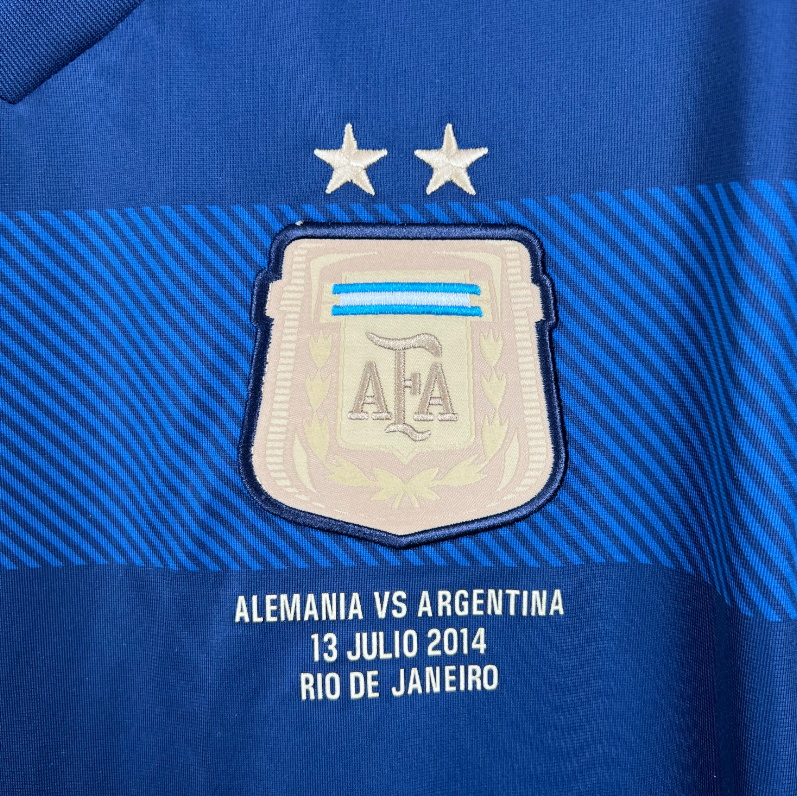retro 2014 argentina away jersey