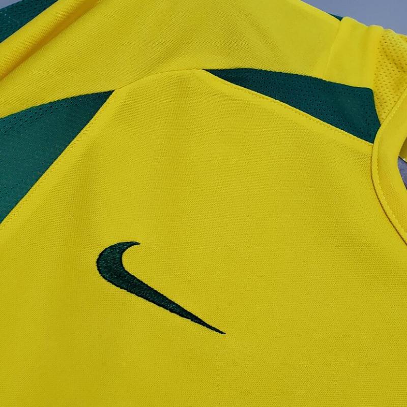 retro 2002 Brazil home jersey