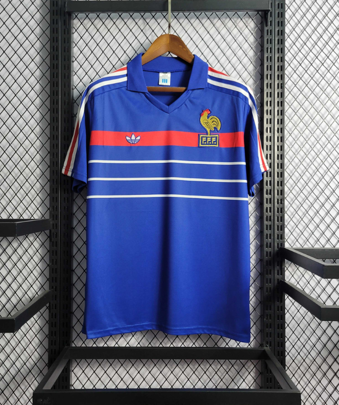 retro 1984 france home jersey