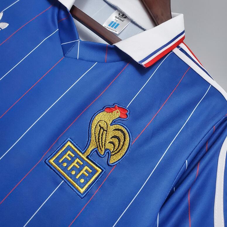 retro 1982 france home jersey