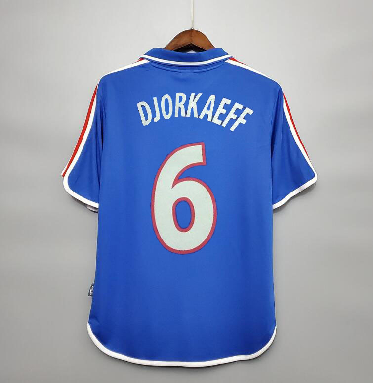 retro 2000 france home jersey