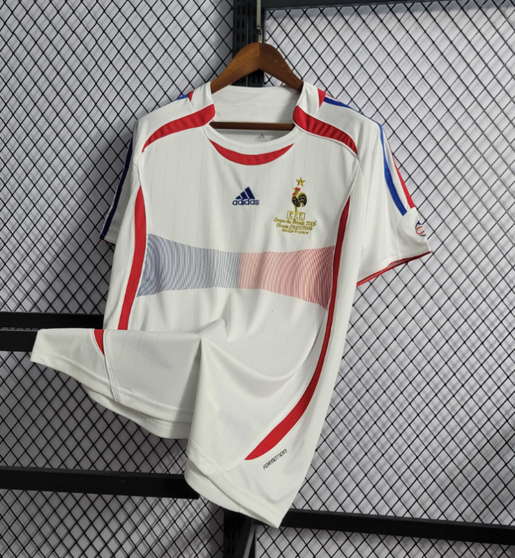retro 2006 france away jersey