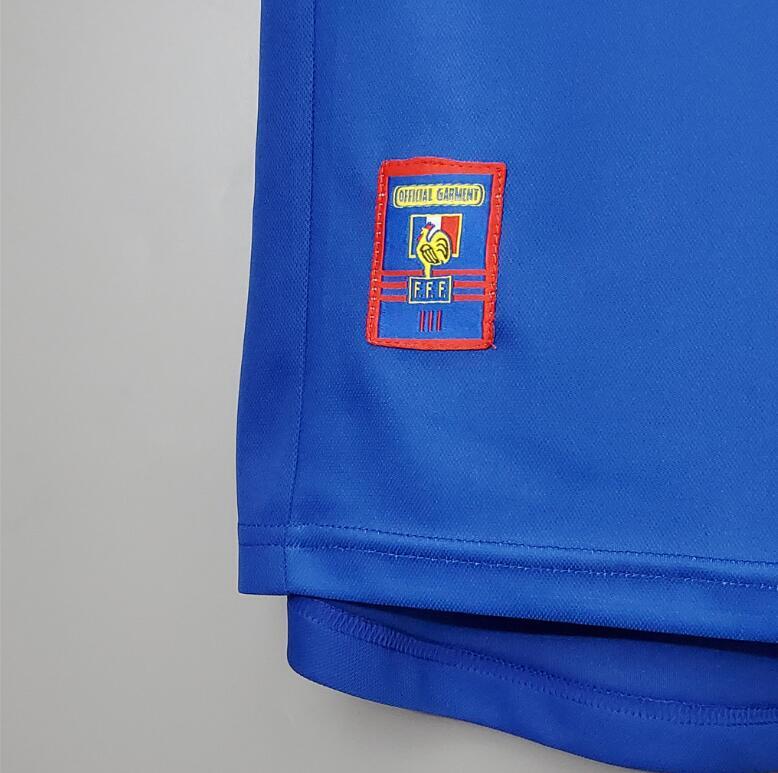 retro 1998 france home jersey