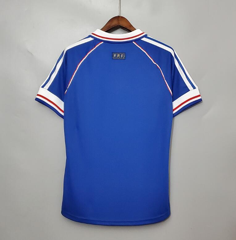 retro 1998 france home jersey