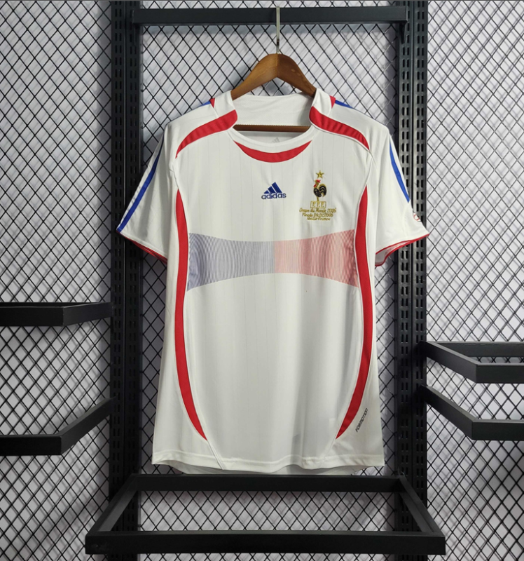 retro 2006 france away jersey