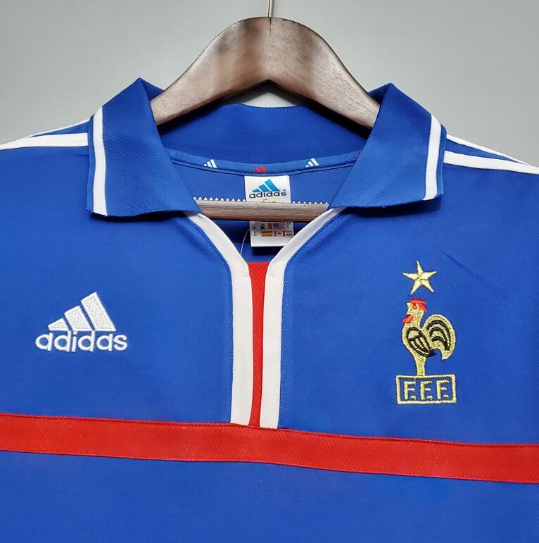 retro 2000 france home jersey