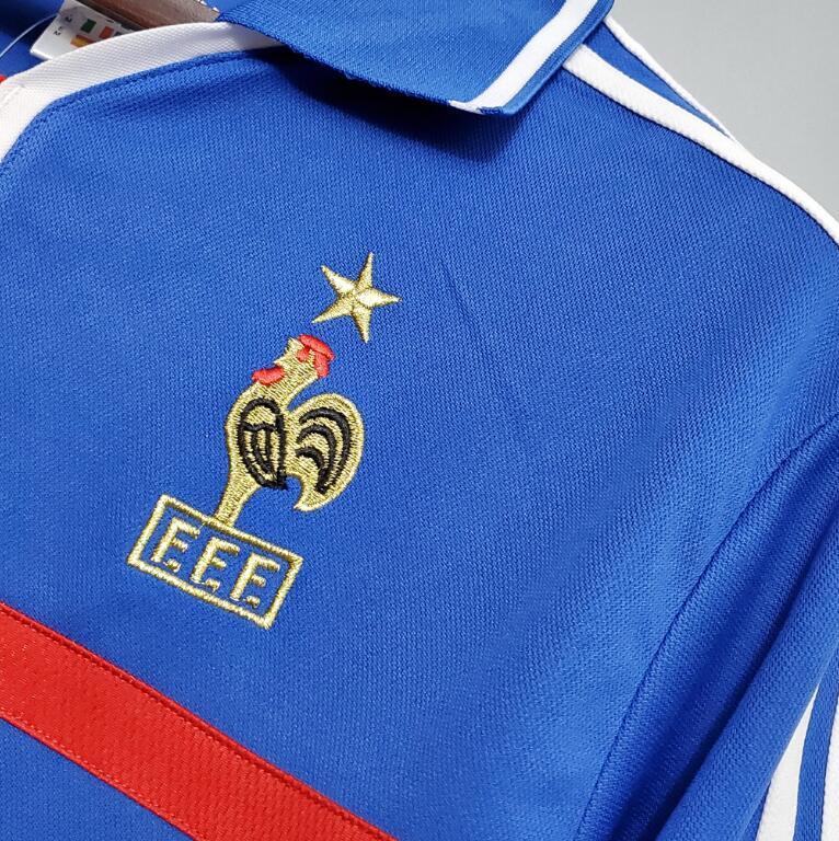 retro 2000 france home jersey