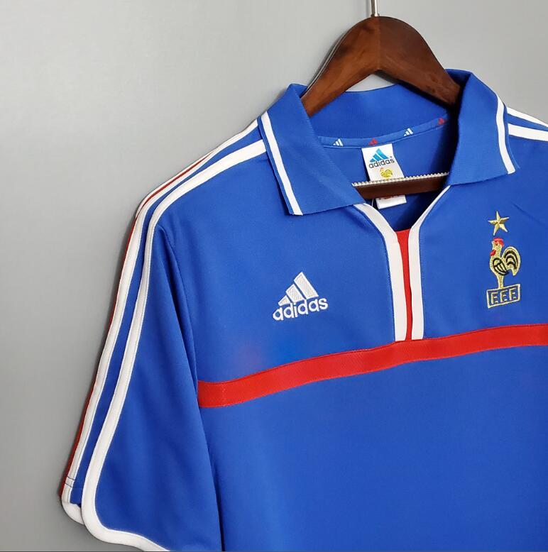 retro 2000 france home jersey