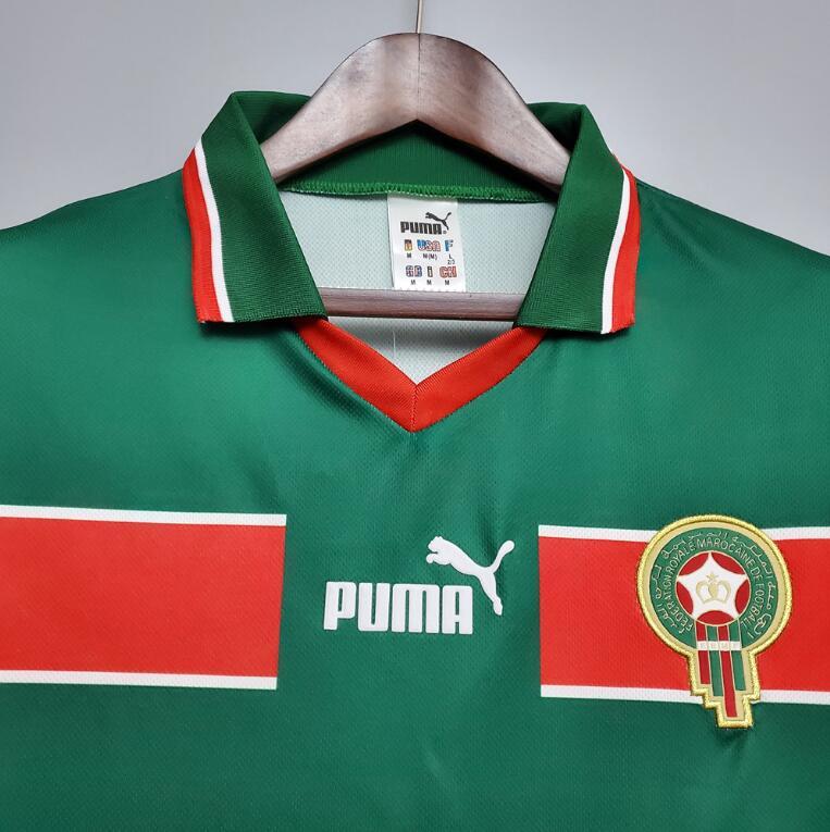 retro 1998 morocco home jersey