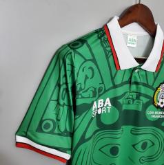 retro 1998 mexico home jersey
