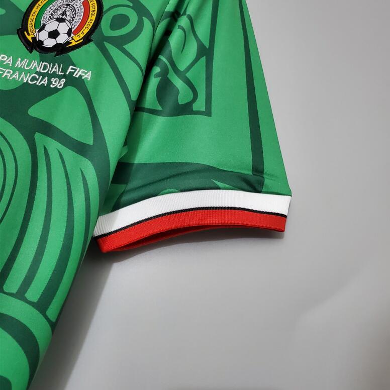 retro 1998 mexico home jersey