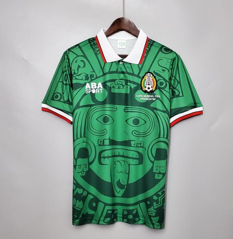 retro 1998 mexico home jersey