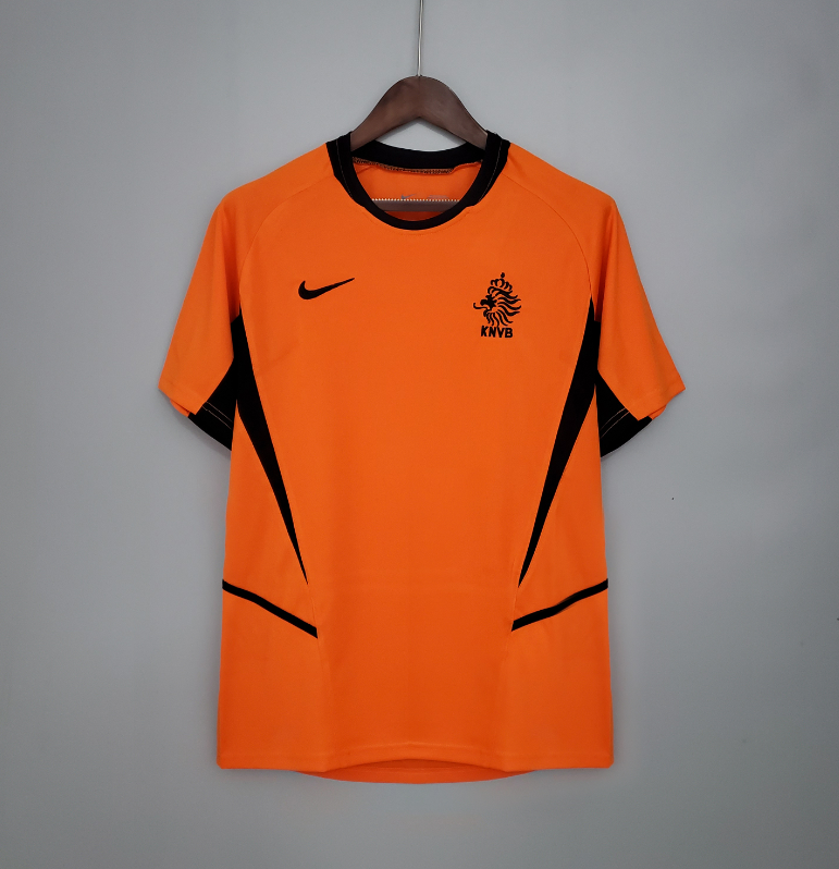 retro 2002 Netherlands home jersey