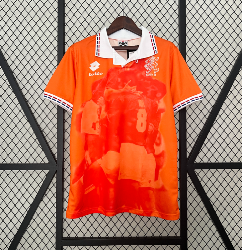 retro 1996 Netherlands home jersey