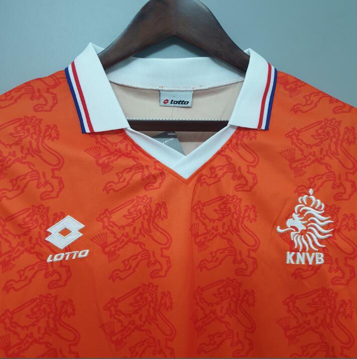 retro 1995 Netherlands home jersey