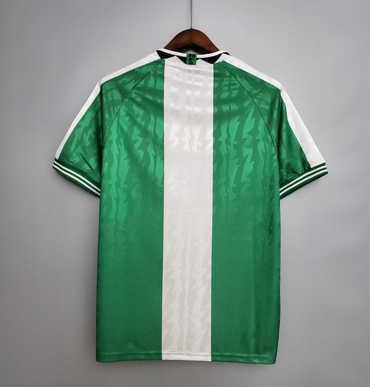 retro 1996 Nigeria home jersey