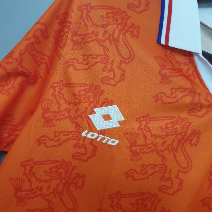 retro 1995 Netherlands home jersey
