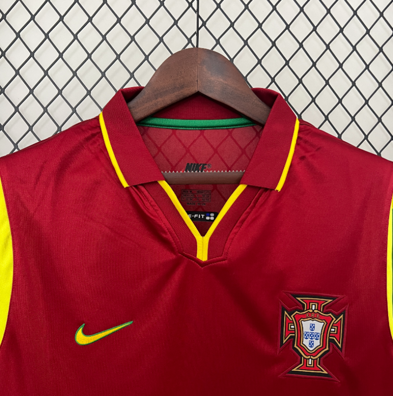 retro 1998 Portugal home Jersey