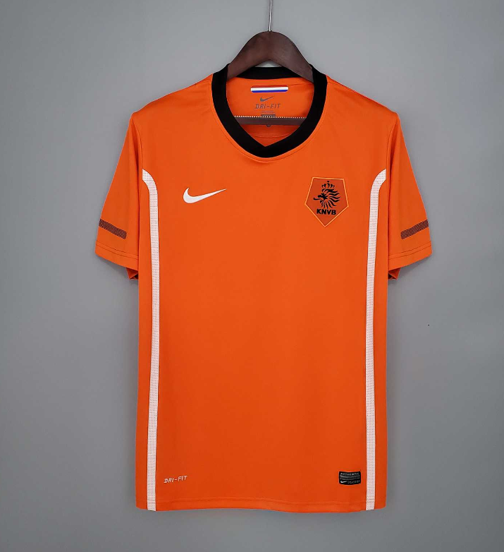 retro 2010 Netherlands home jersey