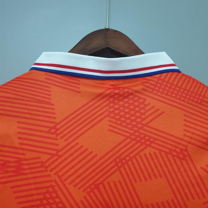 retro 1992 Netherlands home jersey