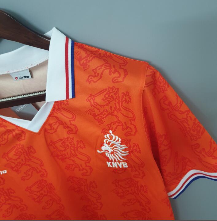 retro 1995 Netherlands home jersey