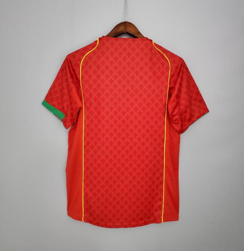 retro 2004 Portugal home Jersey