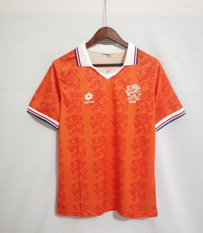 retro 1995 Netherlands home jersey