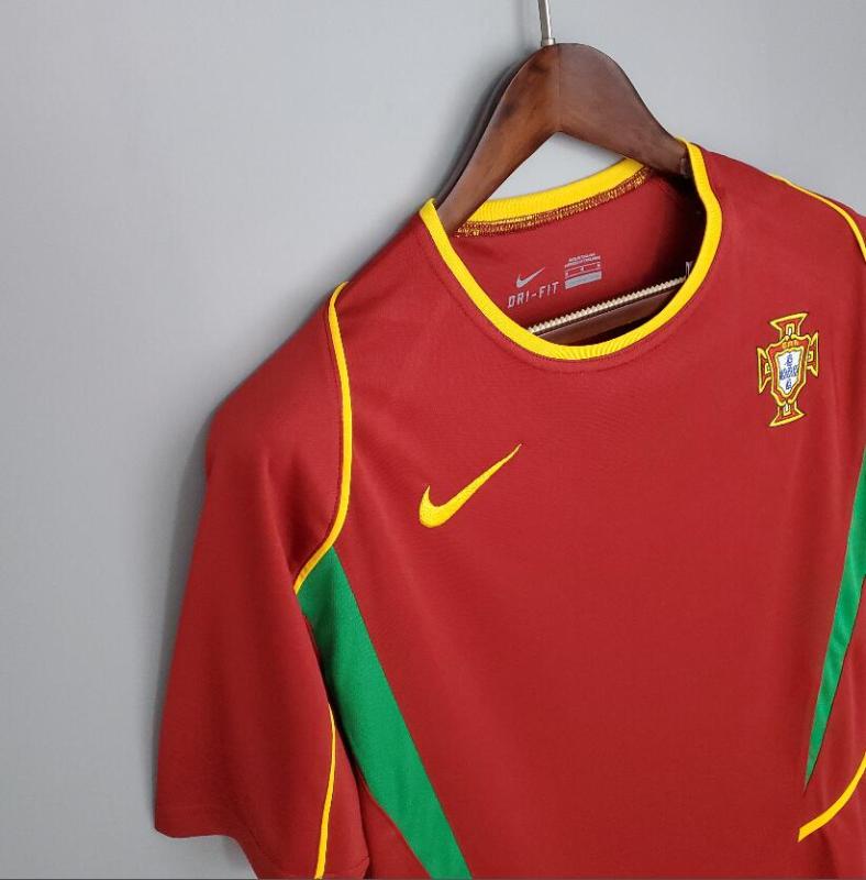 retro 2002 Portugal home Jersey