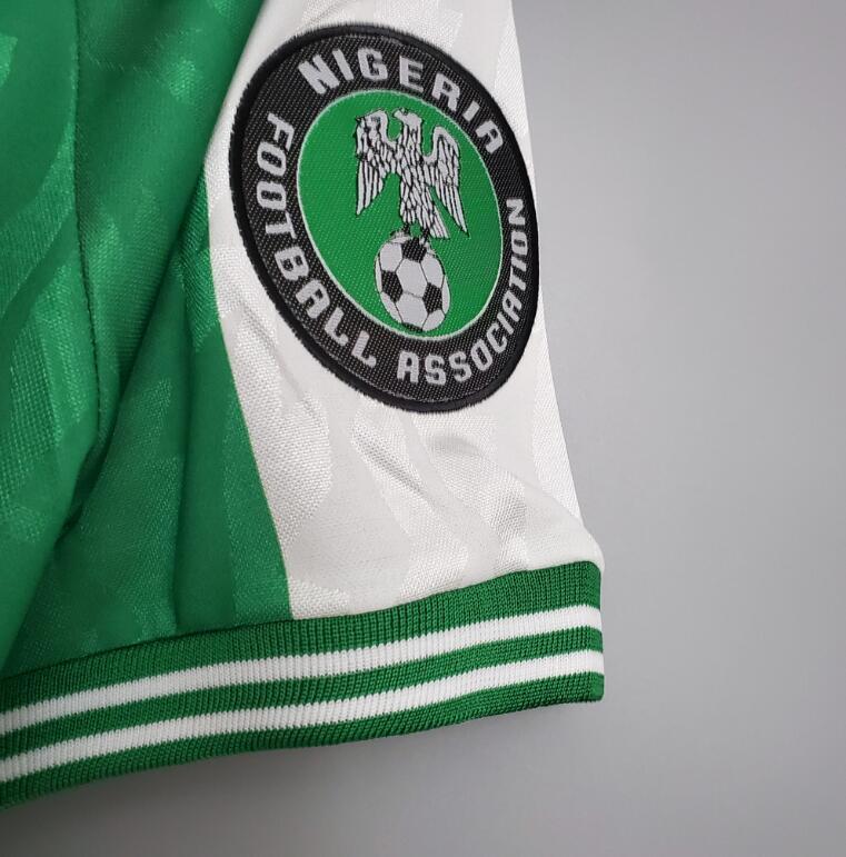 retro 1996 Nigeria home jersey