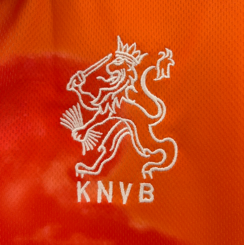 retro 1996 Netherlands home jersey