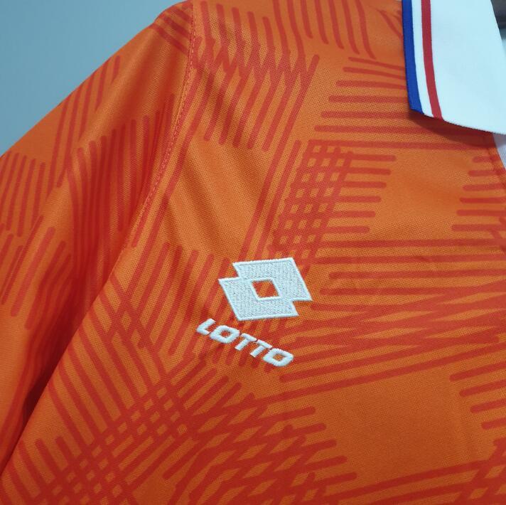 retro 1992 Netherlands home jersey