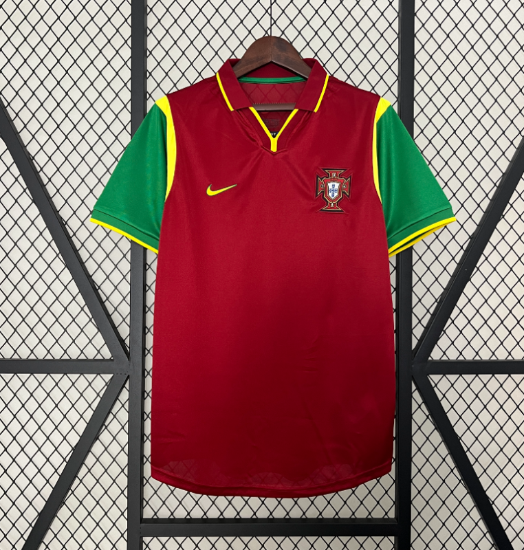 retro 1998 Portugal home Jersey