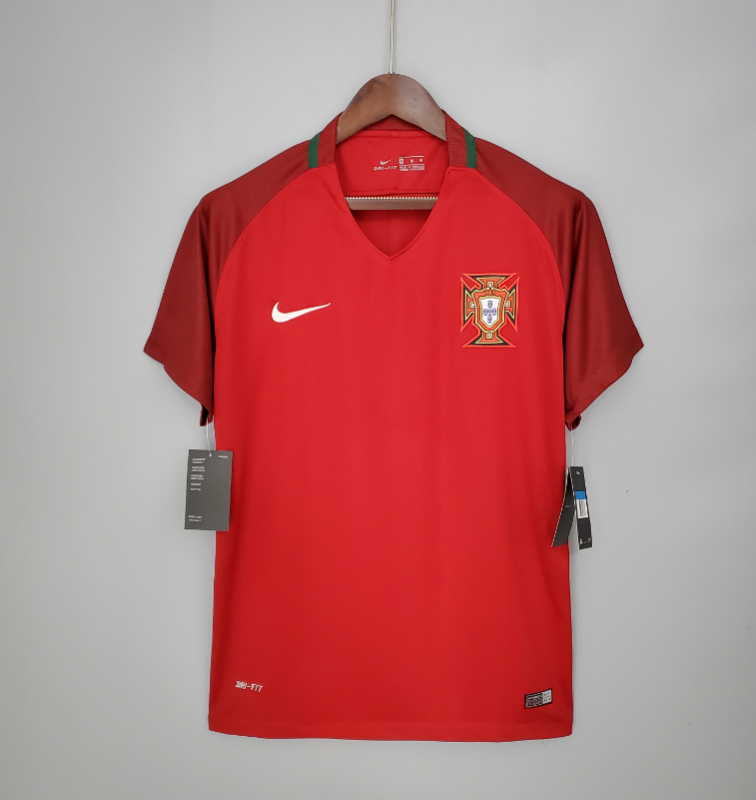 Retro 2016 Portugal home jersey