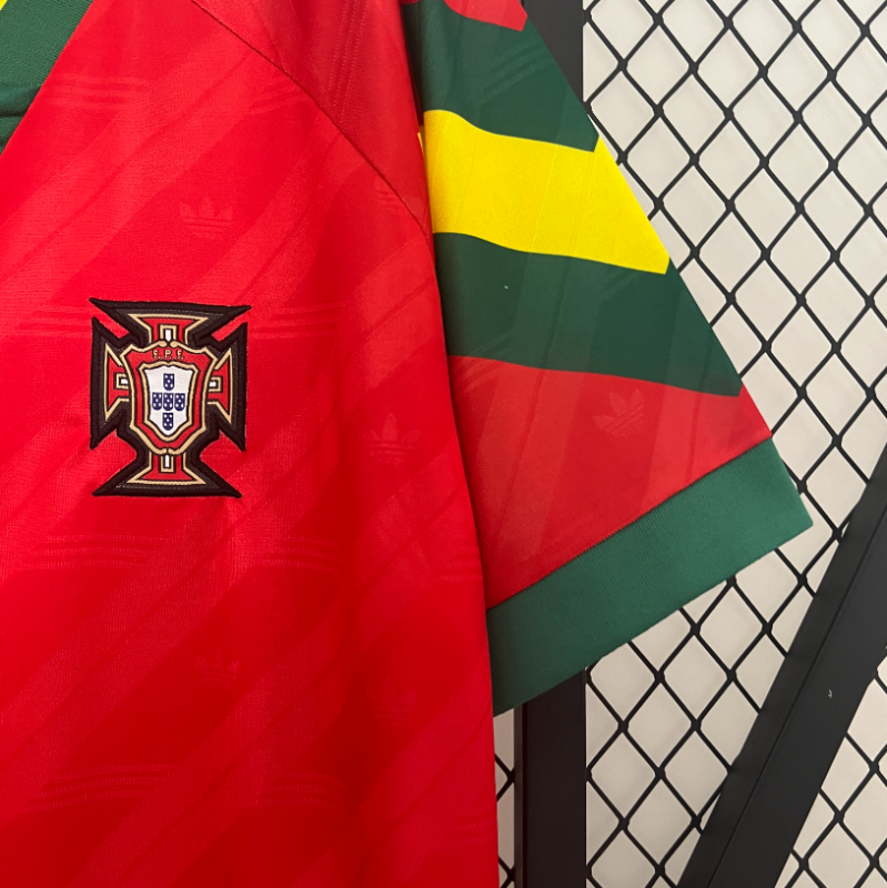 retro 1992 Portugal home Jersey