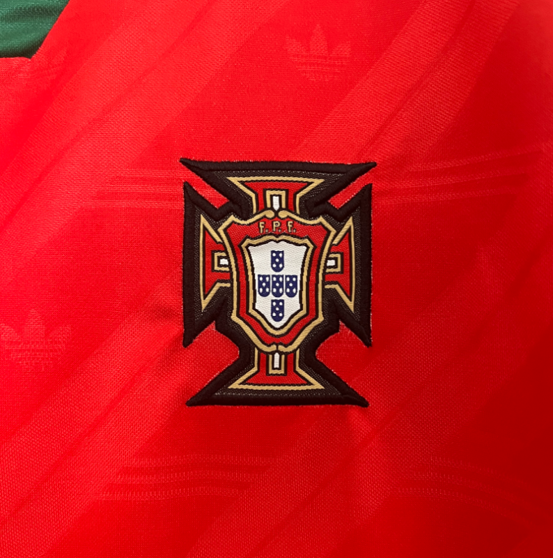 retro 1992 Portugal home Jersey