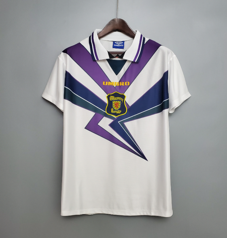 Retro 1994 96 Scotland away Jersey