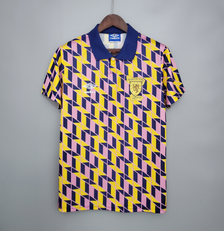 Retro 1988 89 Scotland third Jersey