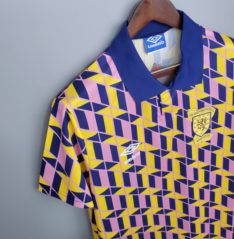 Retro 1988 89 Scotland third Jersey