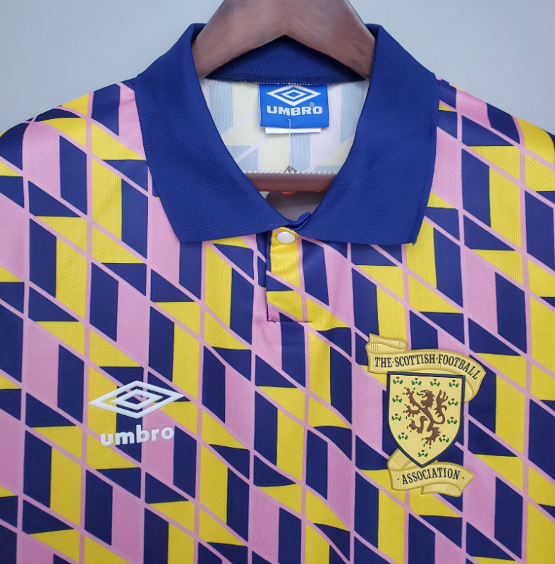 Retro 1988 89 Scotland third Jersey