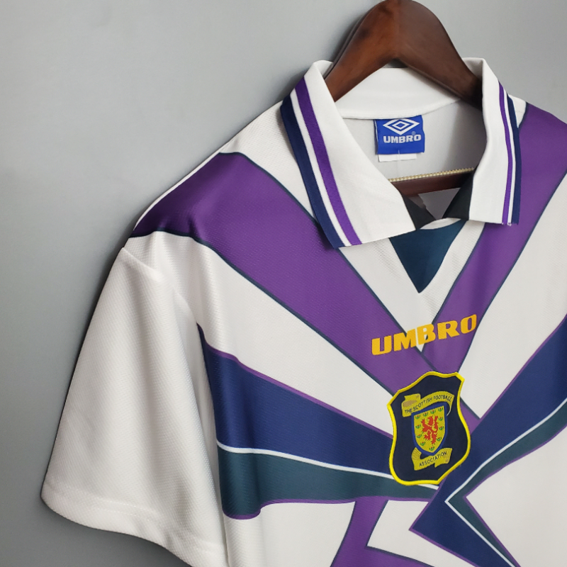 Retro 1994 96 Scotland away Jersey
