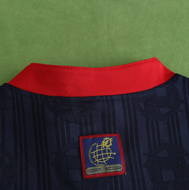 retro 1996 spain away Jersey