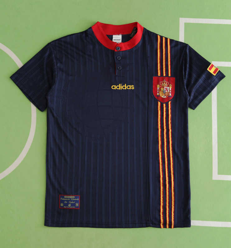 retro 1996 spain away Jersey