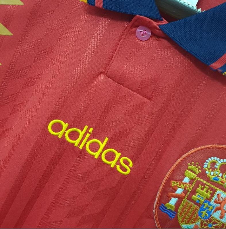 retro 1994 spain home Jersey