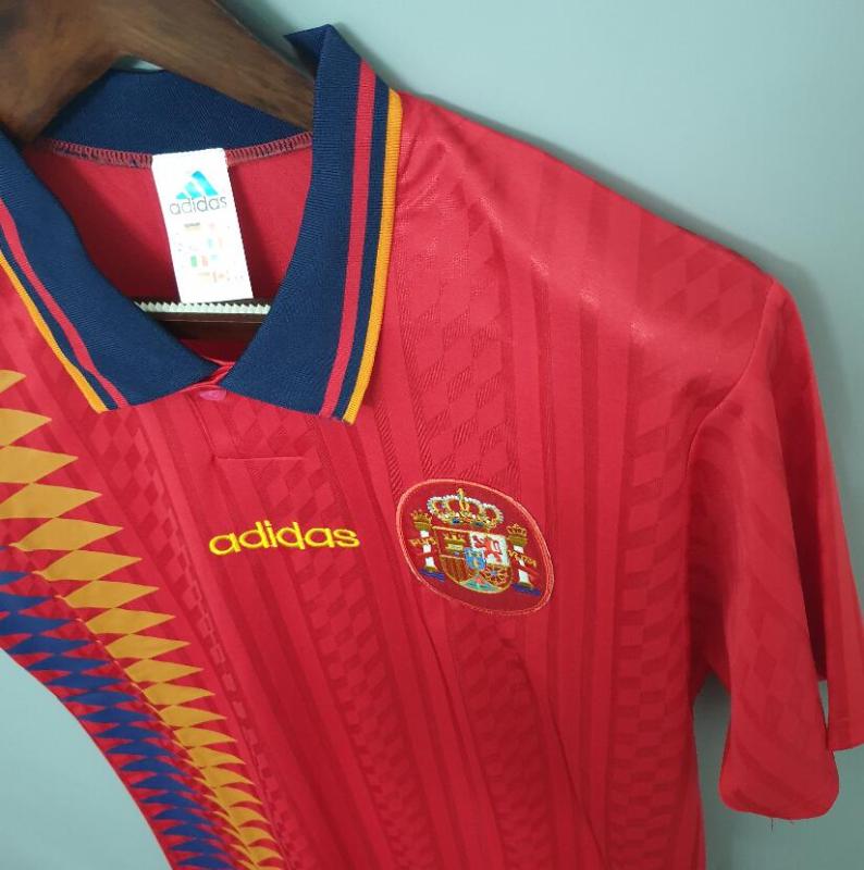 retro 1994 spain home Jersey