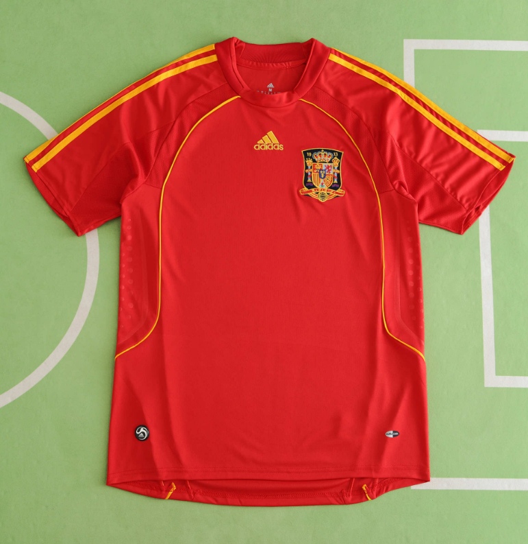retro 2008 spain  home Jersey