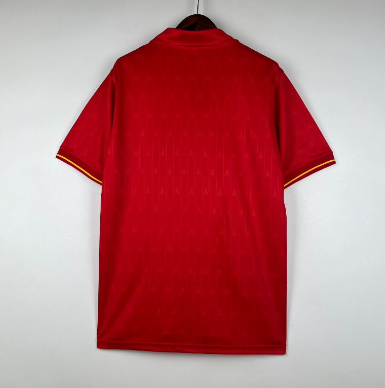 retro 1988 90 spain home Jersey